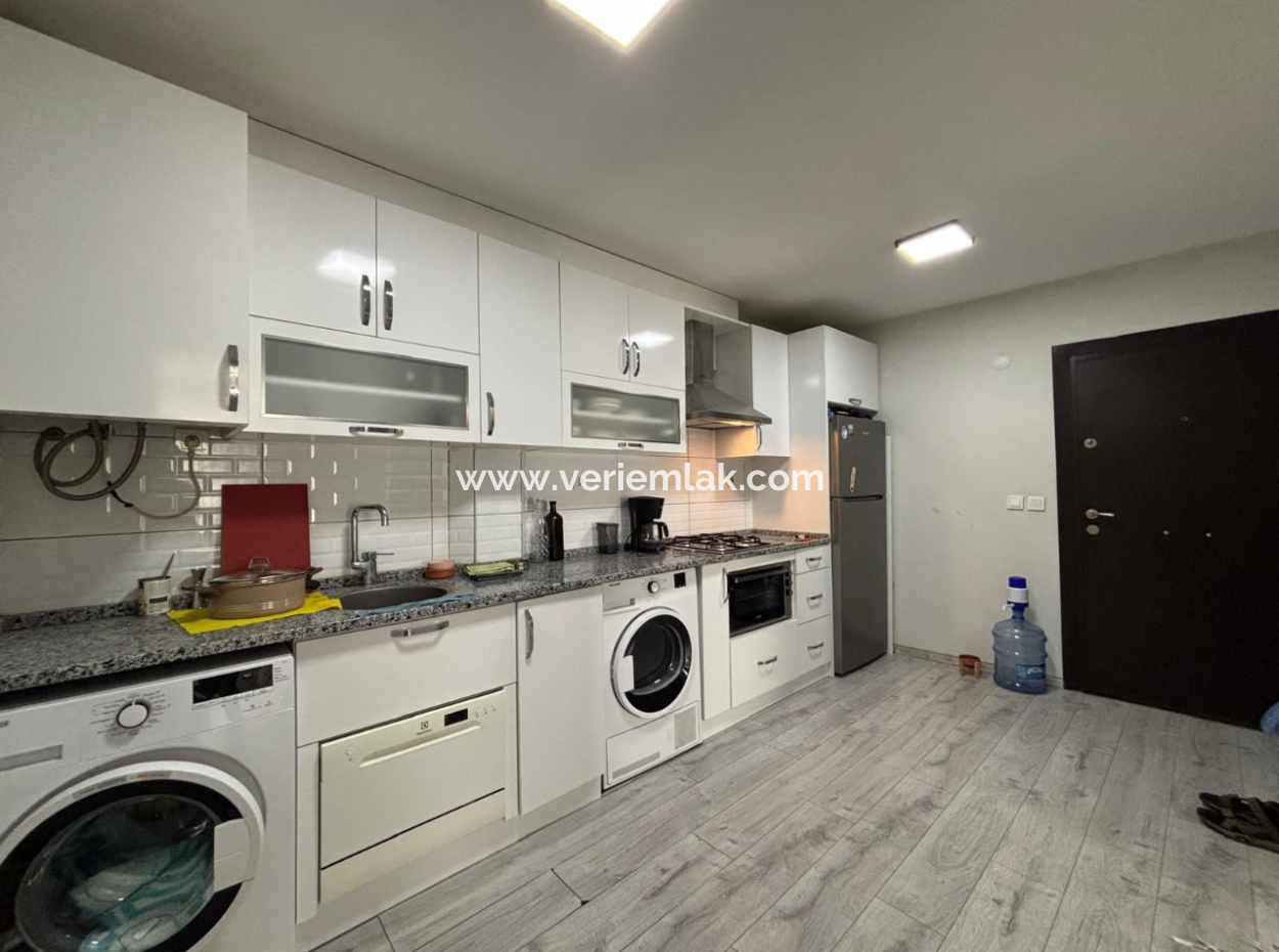 Alsancak Private Health Opposite 1 1 Furnished Flat For Sale Without Cost!