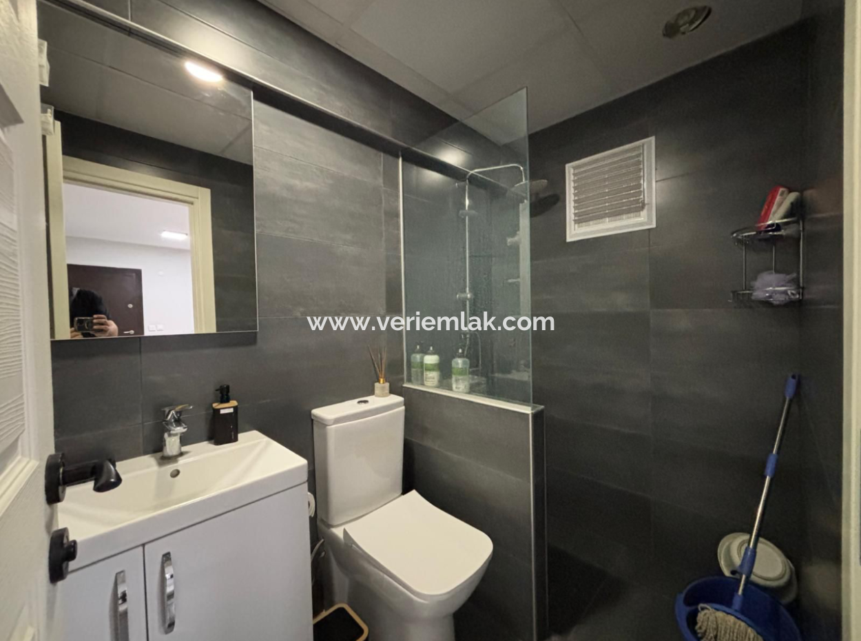 Alsancak Private Health Opposite 1 1 Furnished Flat For Sale Without Cost!