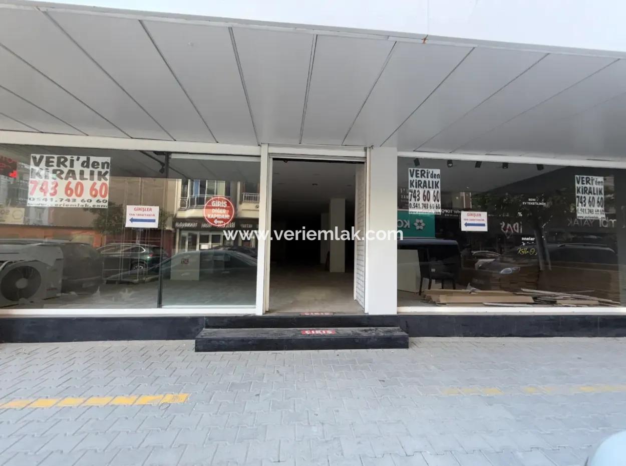 350 M² Shop For Rent With Glass Showcase On Seferihisar Main Street