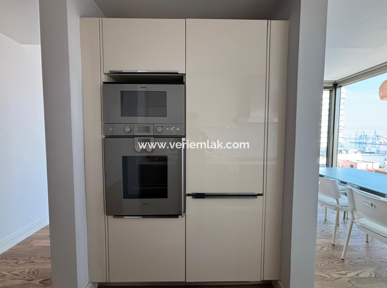 2 1 Furnished Flat For Rent In Alsancak Parking Port Residence!