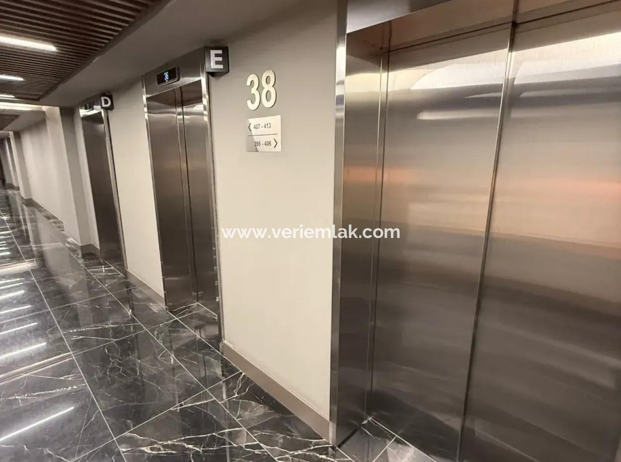 3 1 Flat For Rent With Panoramic View On The 38Th Floor Of Mymahall Bomonti