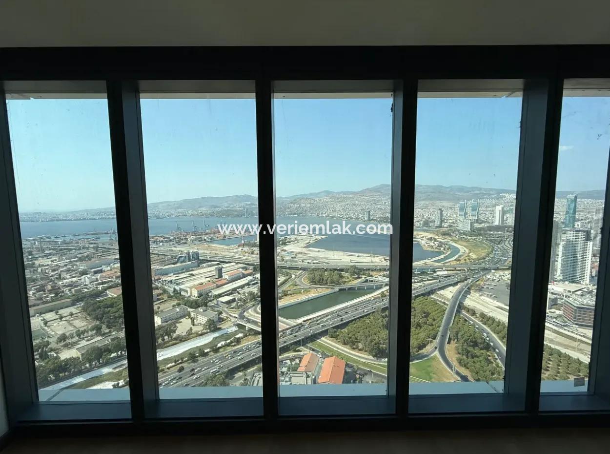 3 1 Flat For Rent With Panoramic View On The 38Th Floor Of Mymahall Bomonti
