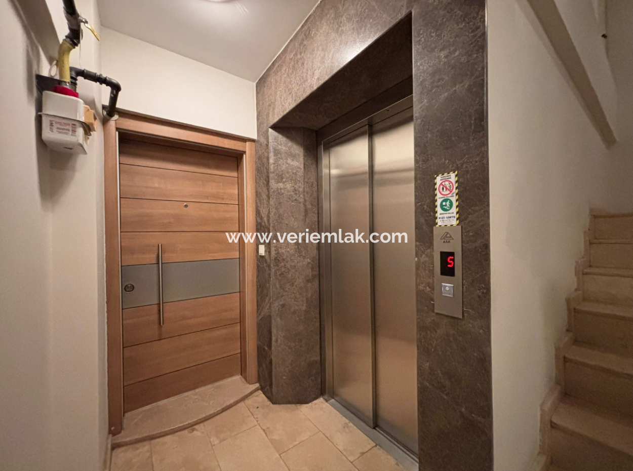 1 1 Flat For Rent Near Dünya Eye Hospital In Alsancak New Building!