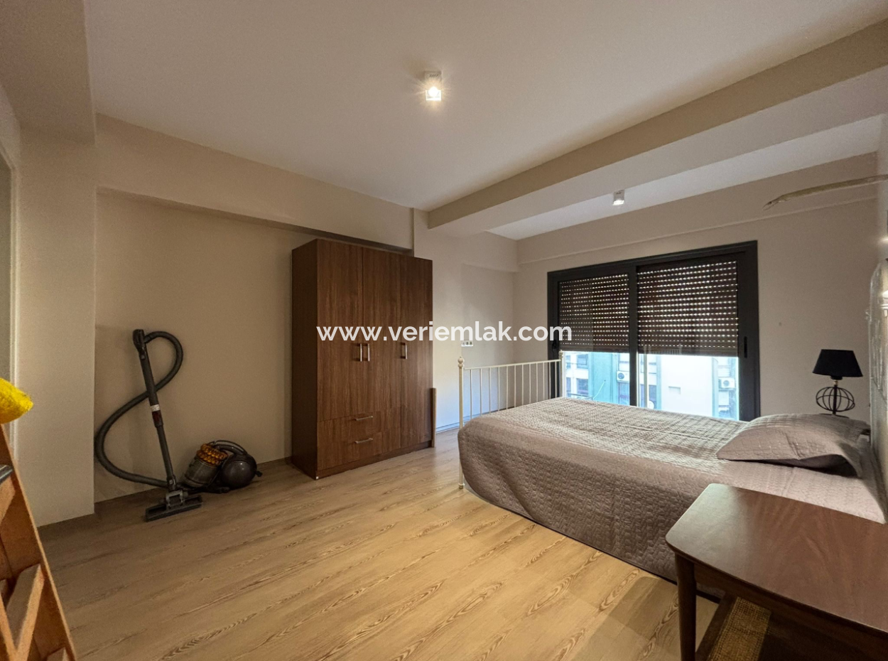 1 1 Flat For Rent Near Dünya Eye Hospital In Alsancak New Building!