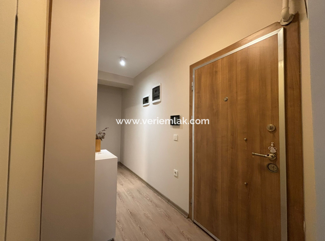 1 1 Flat For Rent Near Dünya Eye Hospital In Alsancak New Building!