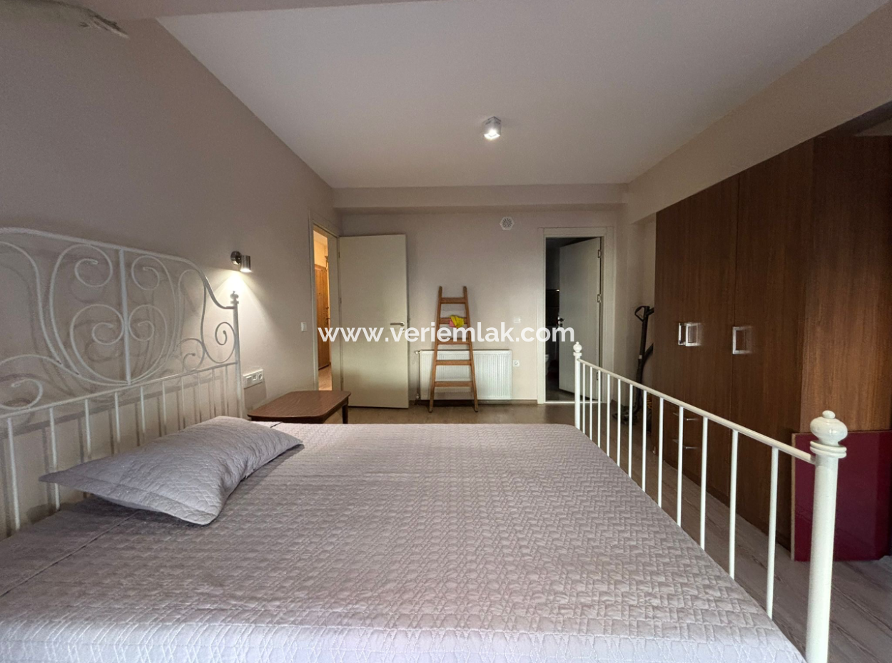 1 1 Flat For Rent Near Dünya Eye Hospital In Alsancak New Building!