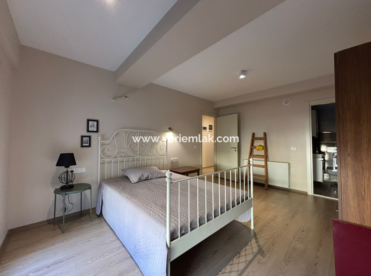 1 1 Flat For Rent Near Dünya Eye Hospital In Alsancak New Building!