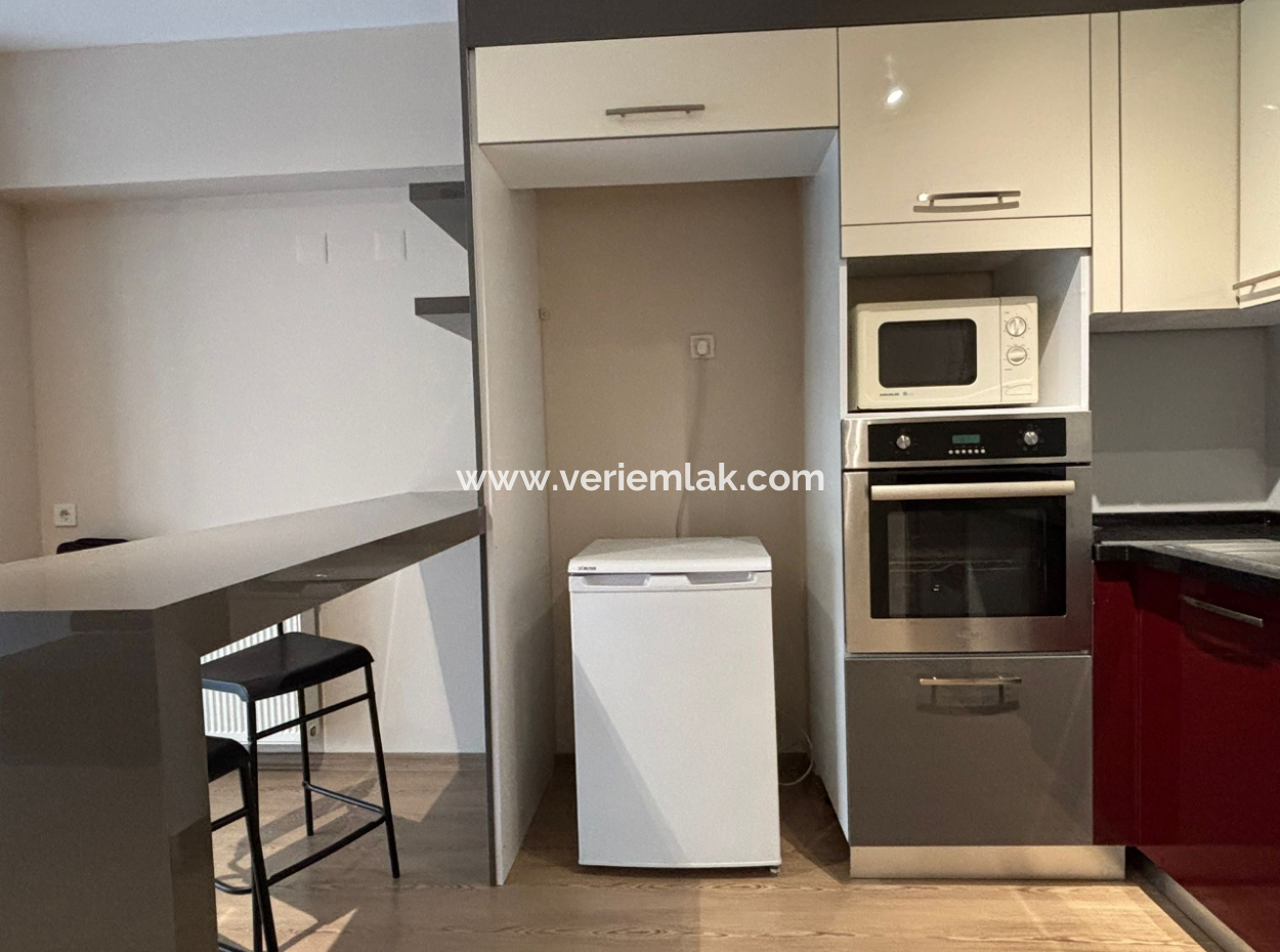 1 1 Flat For Rent Near Dünya Eye Hospital In Alsancak New Building!