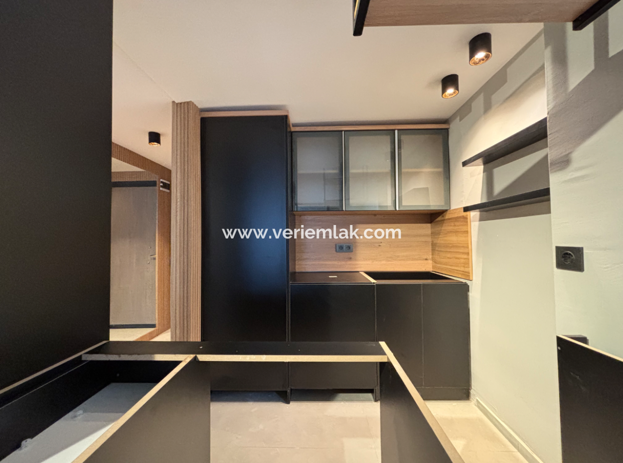 1 1 Free Flat For Sale With Parking Lot In Alsancak Kültür Park Neighborhood!