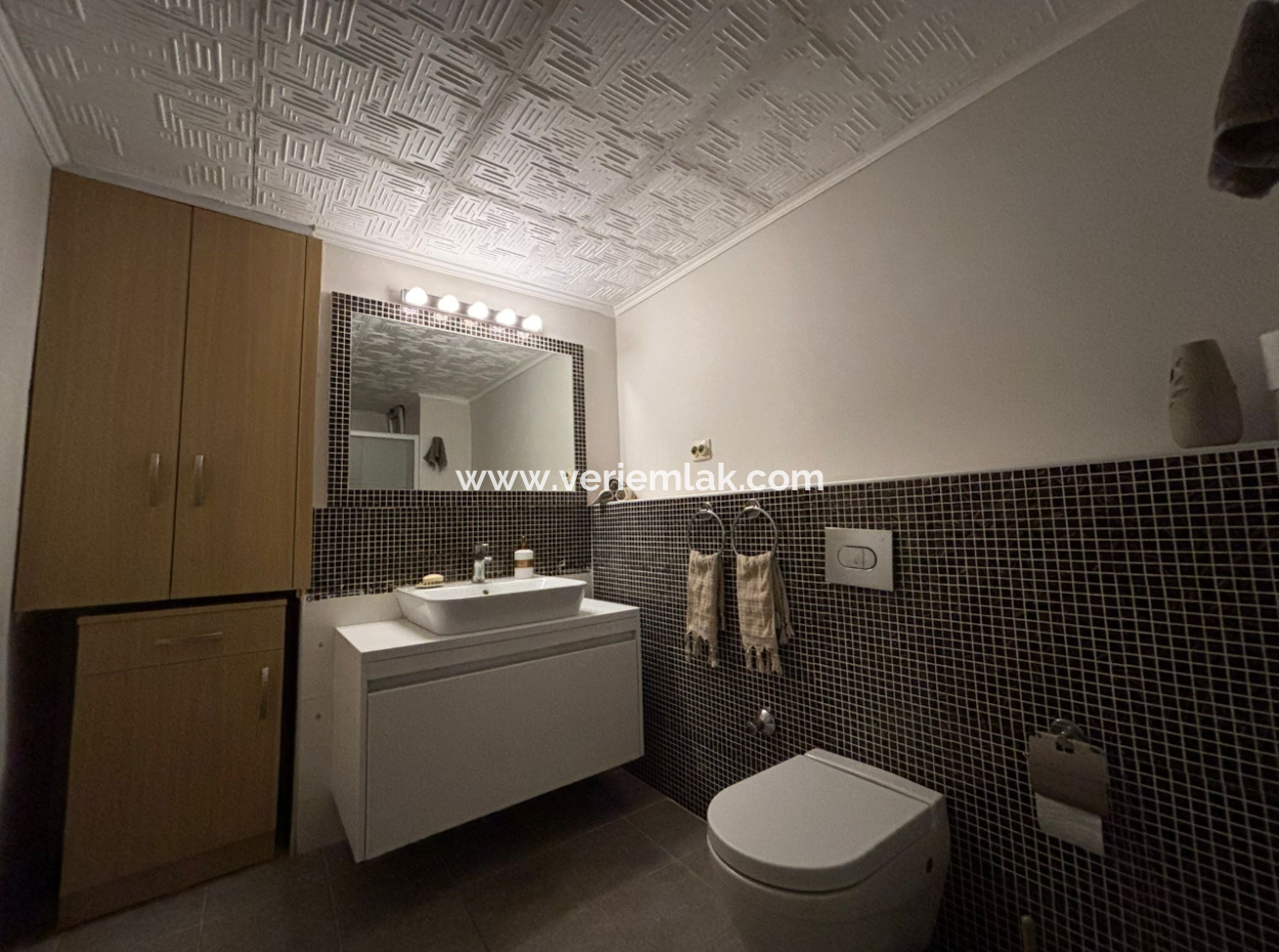 Centrally Located, Spacious And Useful 4 1 Apartment For Rent On Mustafa Enver Bey Street In Alsancak.