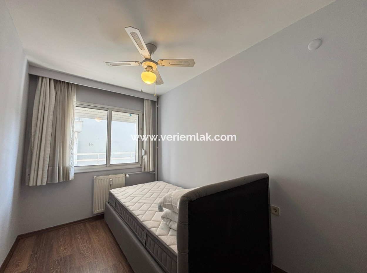 Alsancak Fair View Cellar 3 1 Furnished 5Th Floor Spacious Flat For Rent!