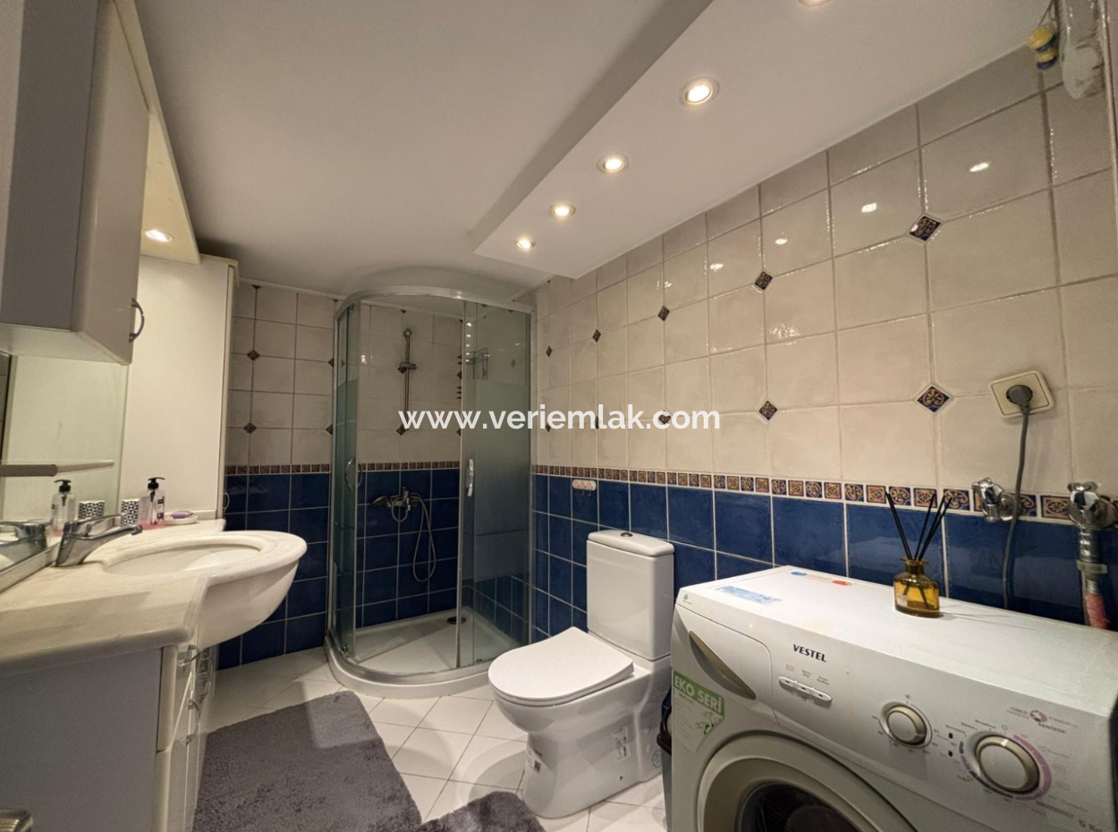 Alsancak Fair View Cellar 3 1 Furnished 5Th Floor Spacious Flat For Rent!