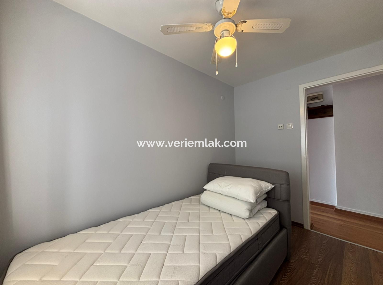 Alsancak Fair View Cellar 3 1 Furnished 5Th Floor Spacious Flat For Rent!