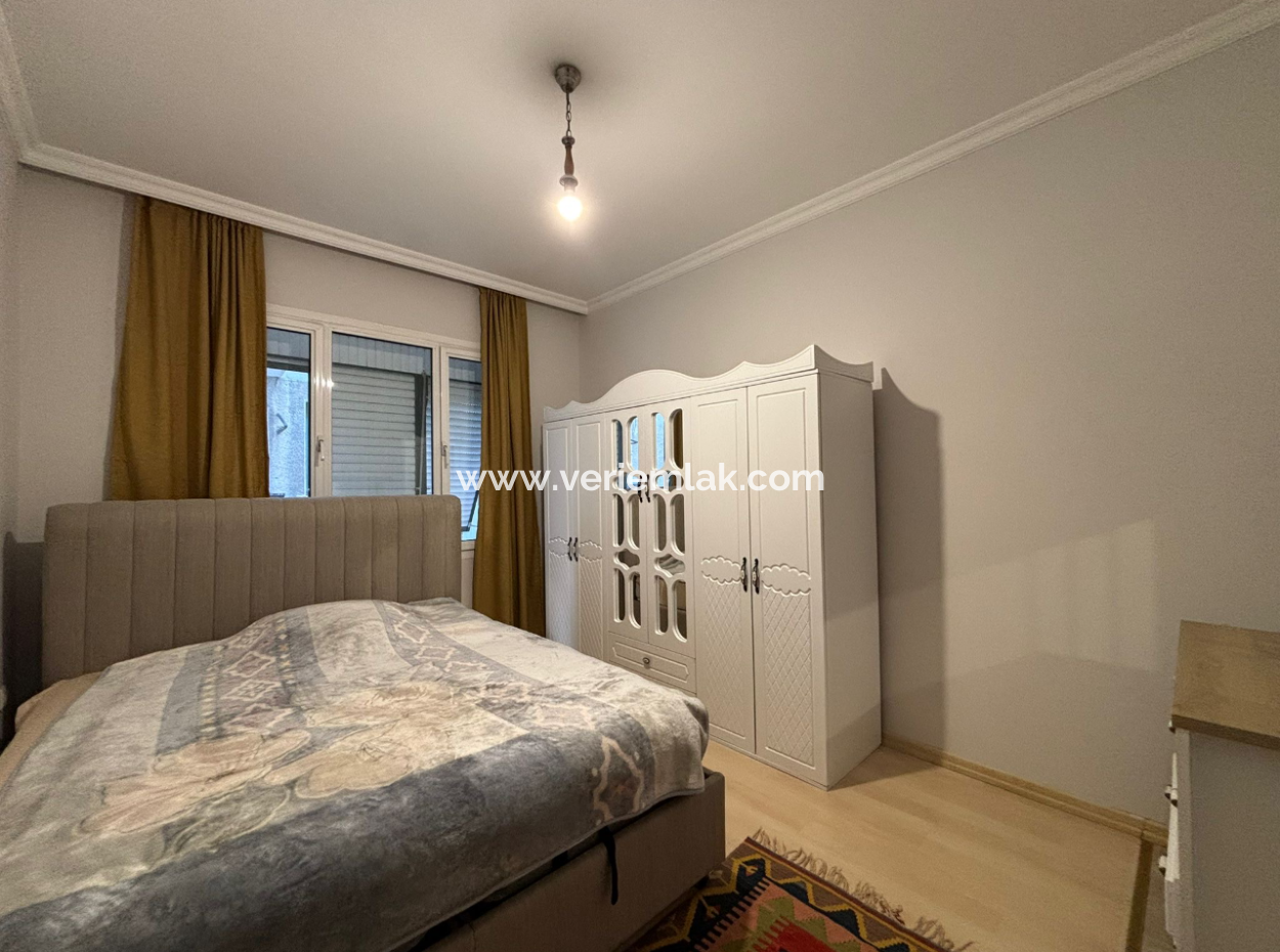 2Nd Floor Combi 3 1 Flat For Rent With Parking Near Alsancak Libas!