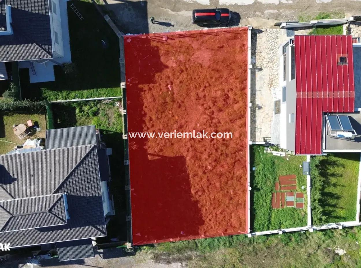 Seferihisar Akarca In Tepecik | Sea View | In The Site Area | Twin Villa Zoned Land For Sale