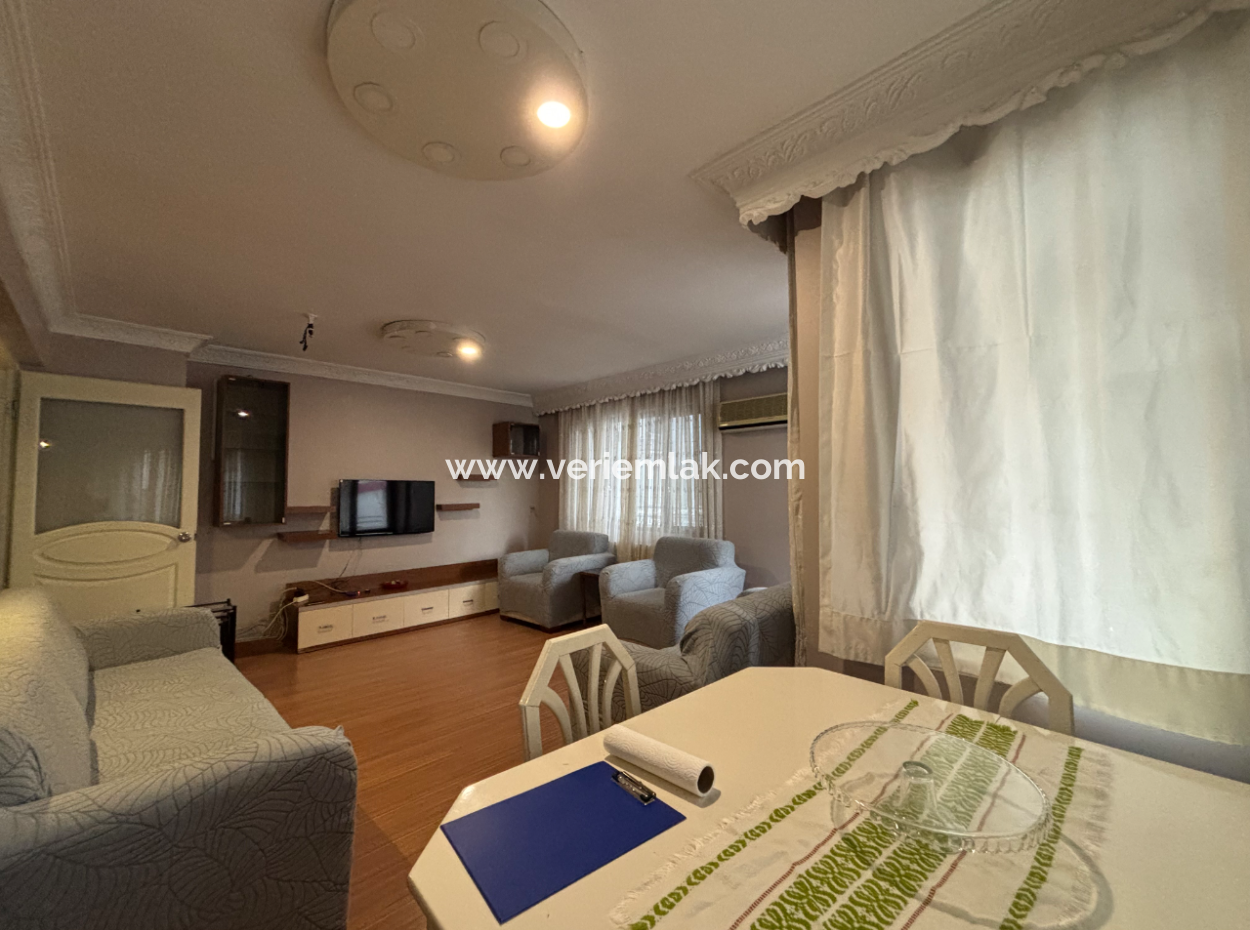 3 1 Furnished Combi Boiler 2Nd Floor Flat For Rent Near Alsancak Gazi Hospital
