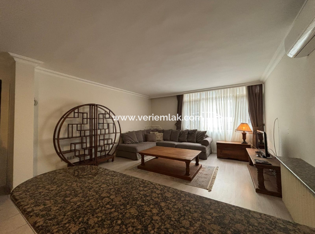 Ground Up To Alsancak Parking Lot Libas 2 1 Furnished Flat For Sale!