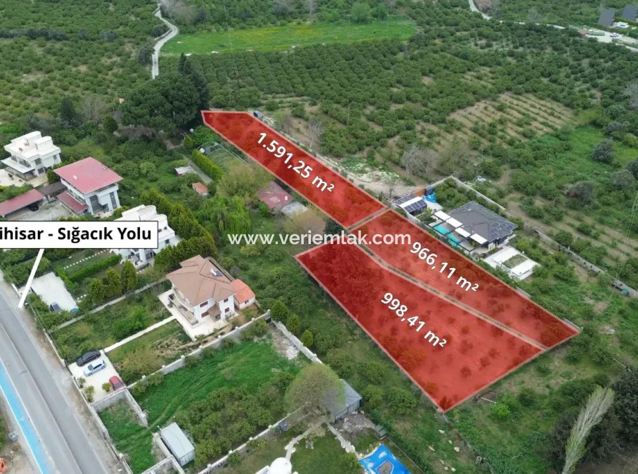 3 Separate Title Deeds In Sığacık From Veri Naranciye Garden For Sale!