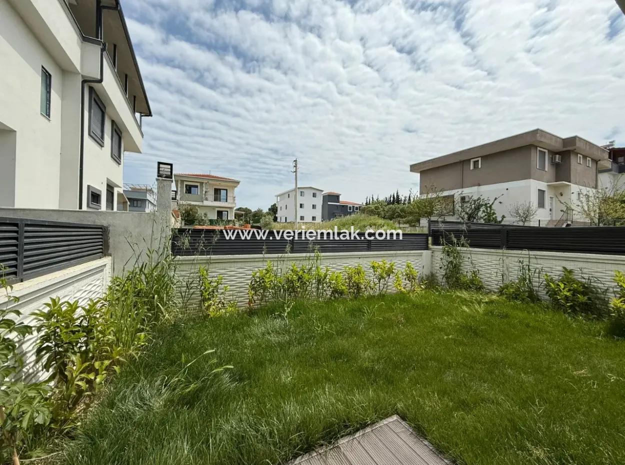 New Villa For Rent With Garden, Veranda In Seferihisar Tepecik