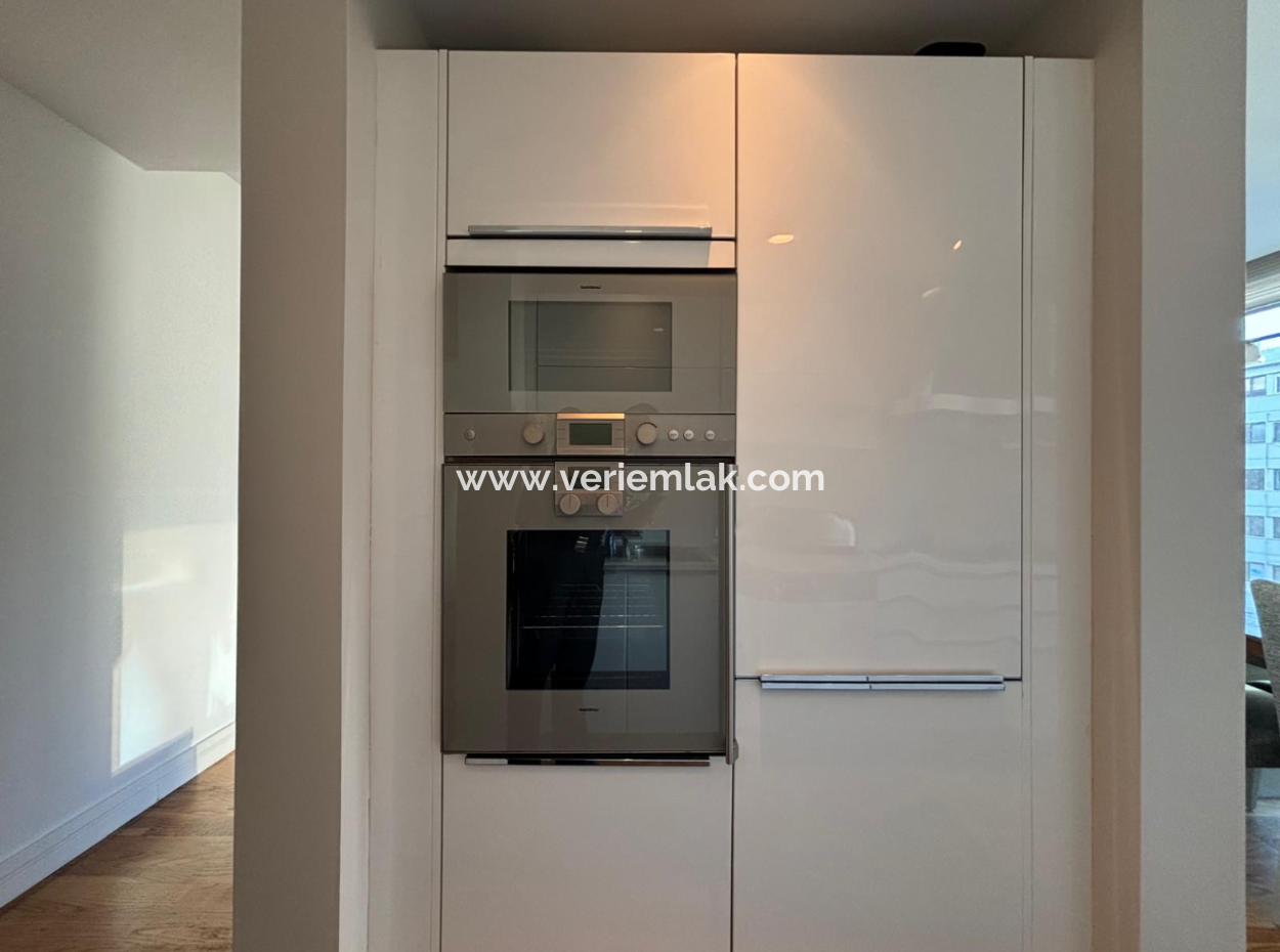 Furnished Flat For Rent With 2 1 Parking Lot In Alsancak Port Residence!