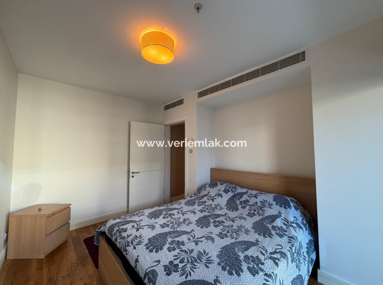 Furnished Flat For Rent With 2 1 Parking Lot In Alsancak Port Residence!