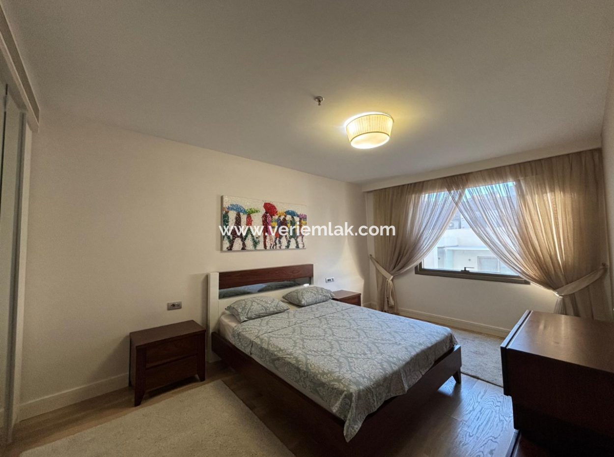 Furnished Flat For Rent With 2 1 Parking Lot In Alsancak Port Residence!