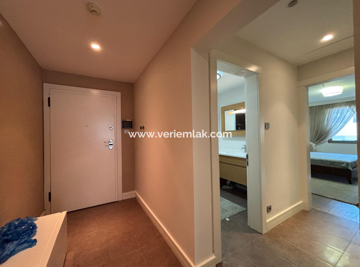 Furnished Flat For Rent With 2 1 Parking Lot In Alsancak Port Residence!