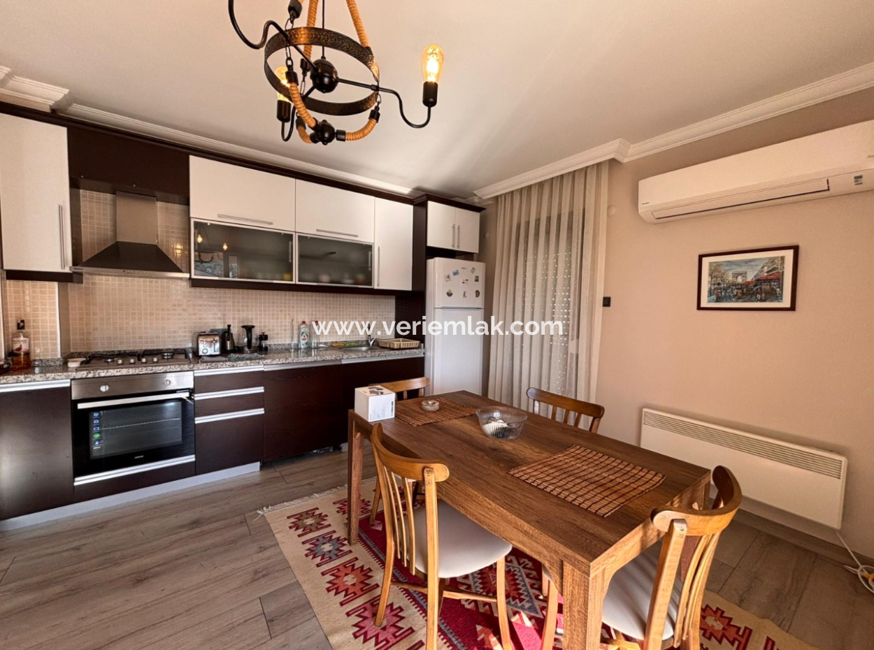 Fully Furnished Flat For Rent In Çeşme Musalla Neighborhood