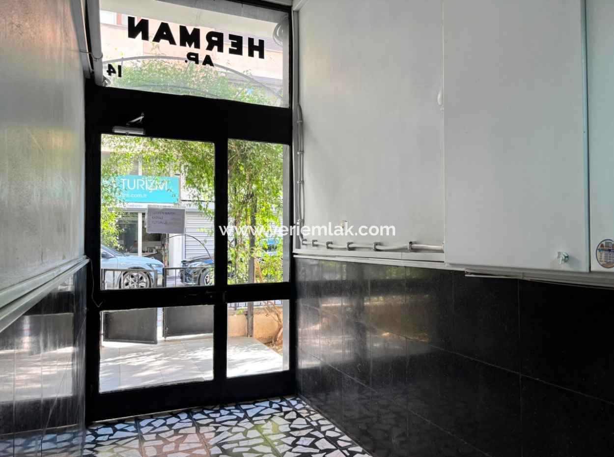 2 1 110M2 Well-Maintained Flat For Rent Near Alsancak Tevfik Fikret!