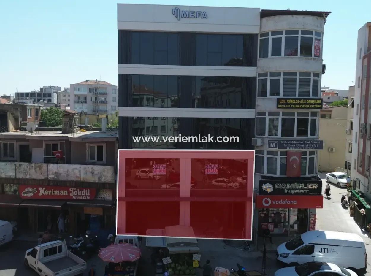 500 M² Duplex Commercial Area In A Prestigious Location In Seferihisar Bazaar Center