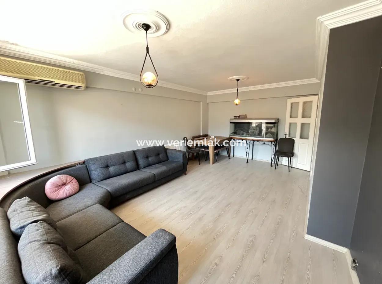 Centrally Located 2 1 Double Balcony Apartment In The Heart Of Narlidere