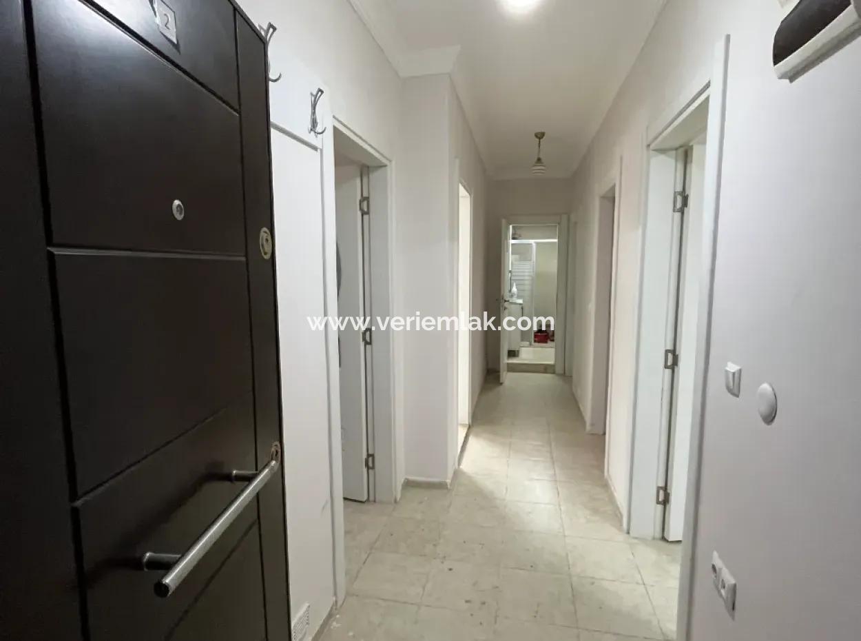 3 1 Flats For Sale In Seferihisar City Center | 130 M² | Separate Kitchen | Ground Floor | Open Front