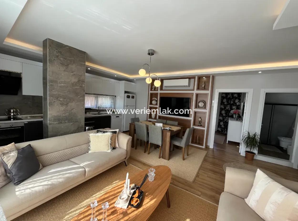 Luxury Duplex In A Site With Sea View And Pool In Seferihisar Doğanbey!