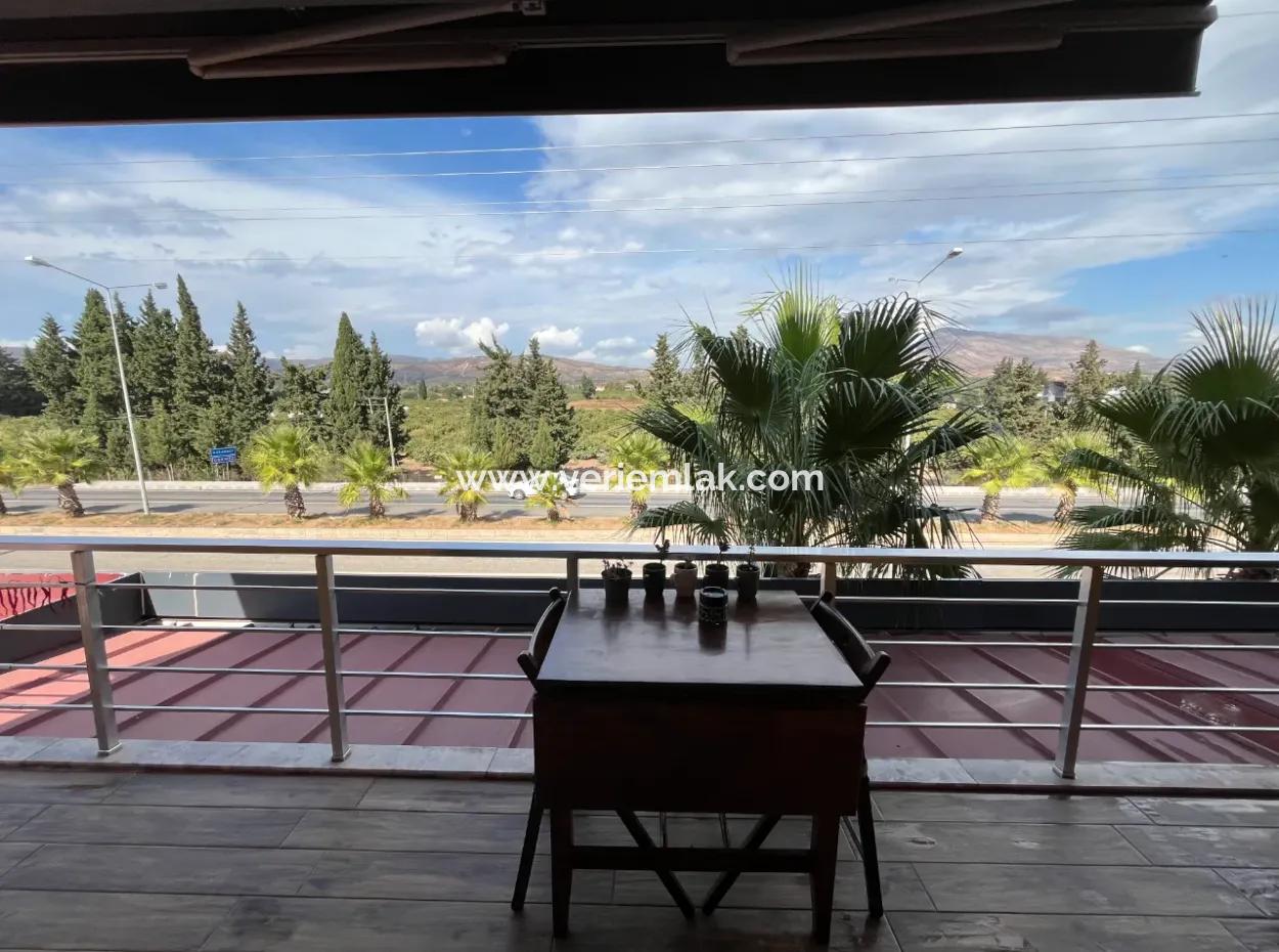 Luxury Duplex In A Site With Sea View And Pool In Seferihisar Doğanbey!
