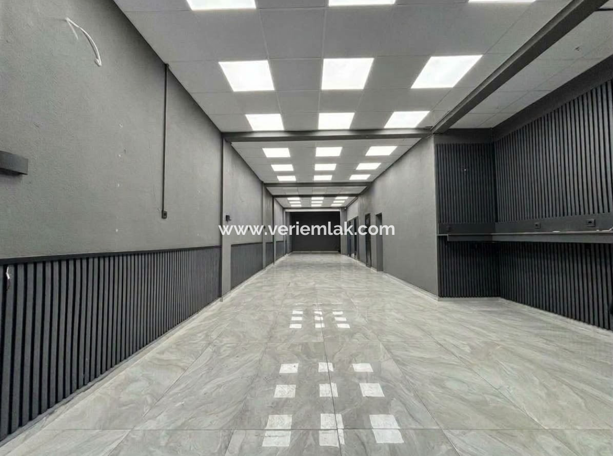 150M2 Well-Maintained Shuttered Shop For Rent In Alsancak Kahramanlar