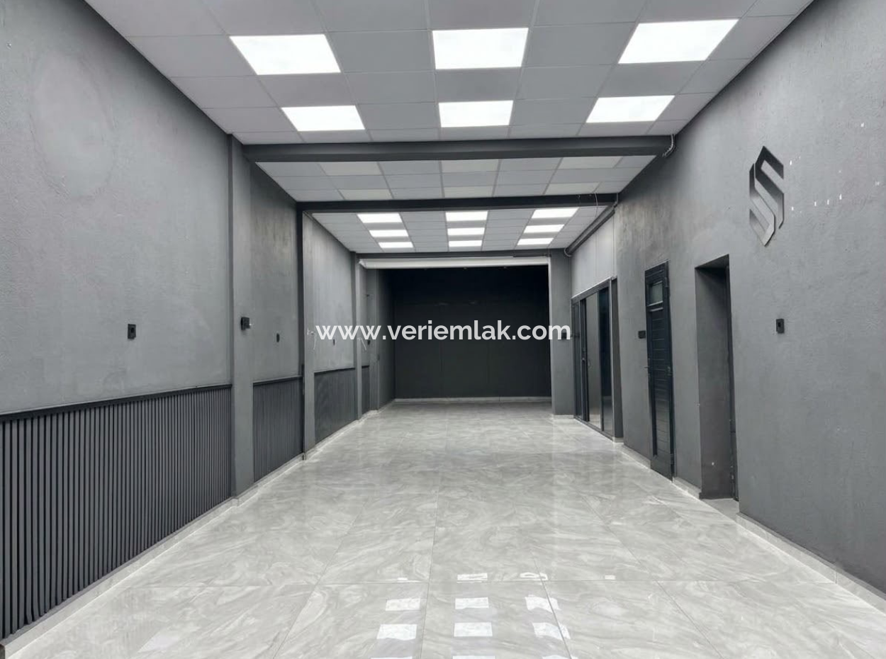 150M2 Well-Maintained Shuttered Shop For Rent In Alsancak Kahramanlar