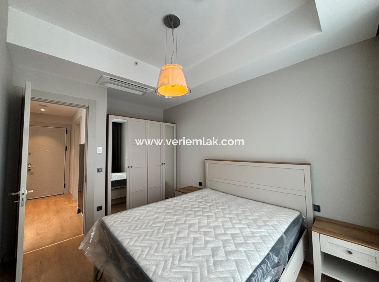 Alsancak Evora Project 19Th Floor 1 1 Zero Furnished Corner Flat For Rent!