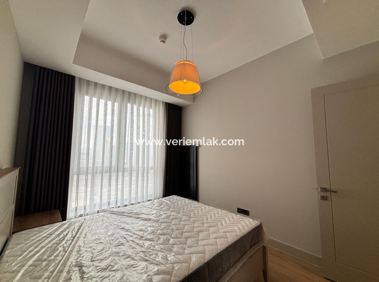 Alsancak Evora Project 19Th Floor 1 1 Zero Furnished Corner Flat For Rent!