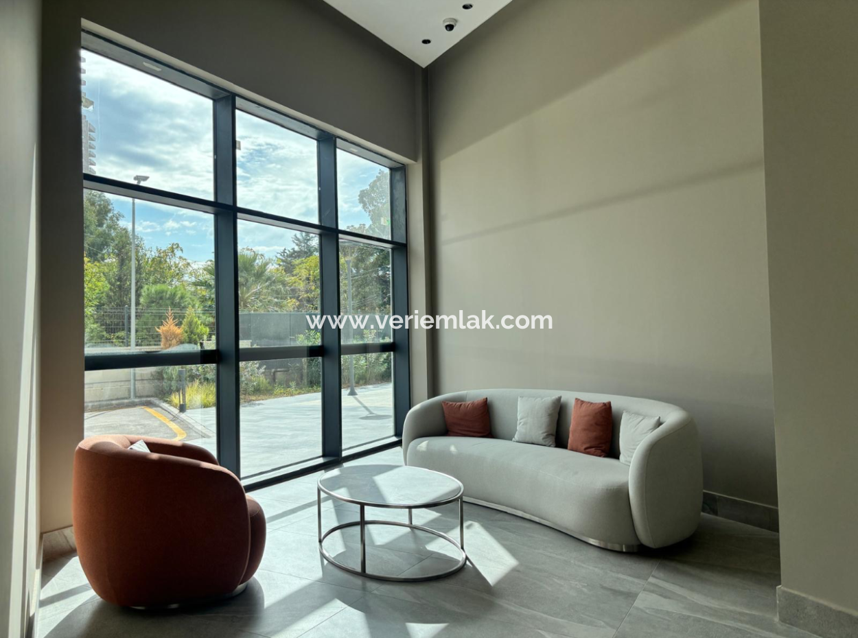 Alsancak Evora Project 19Th Floor 1 1 Zero Furnished Corner Flat For Rent!