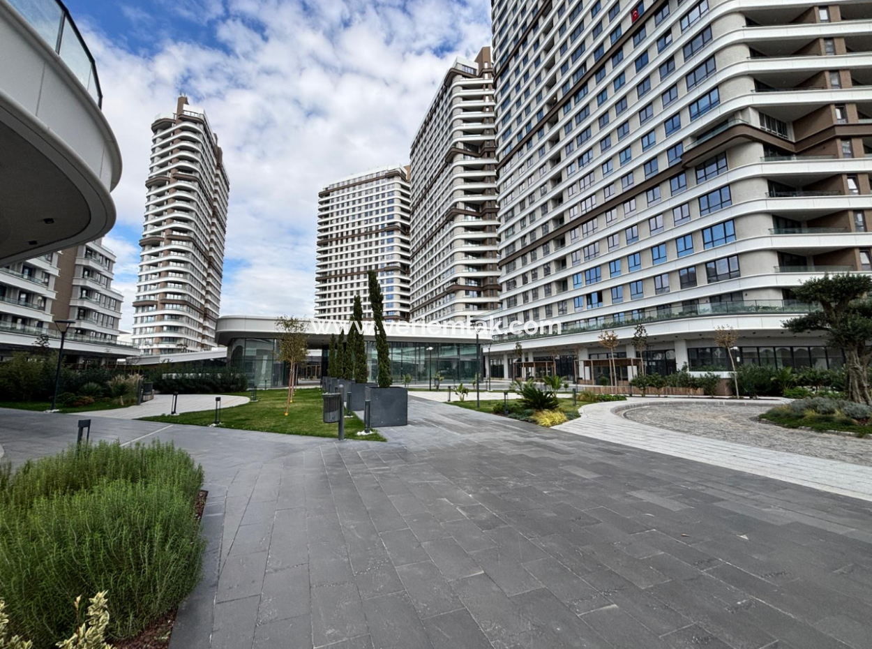 Alsancak Evora Project 19Th Floor 1 1 Zero Furnished Corner Flat For Rent!