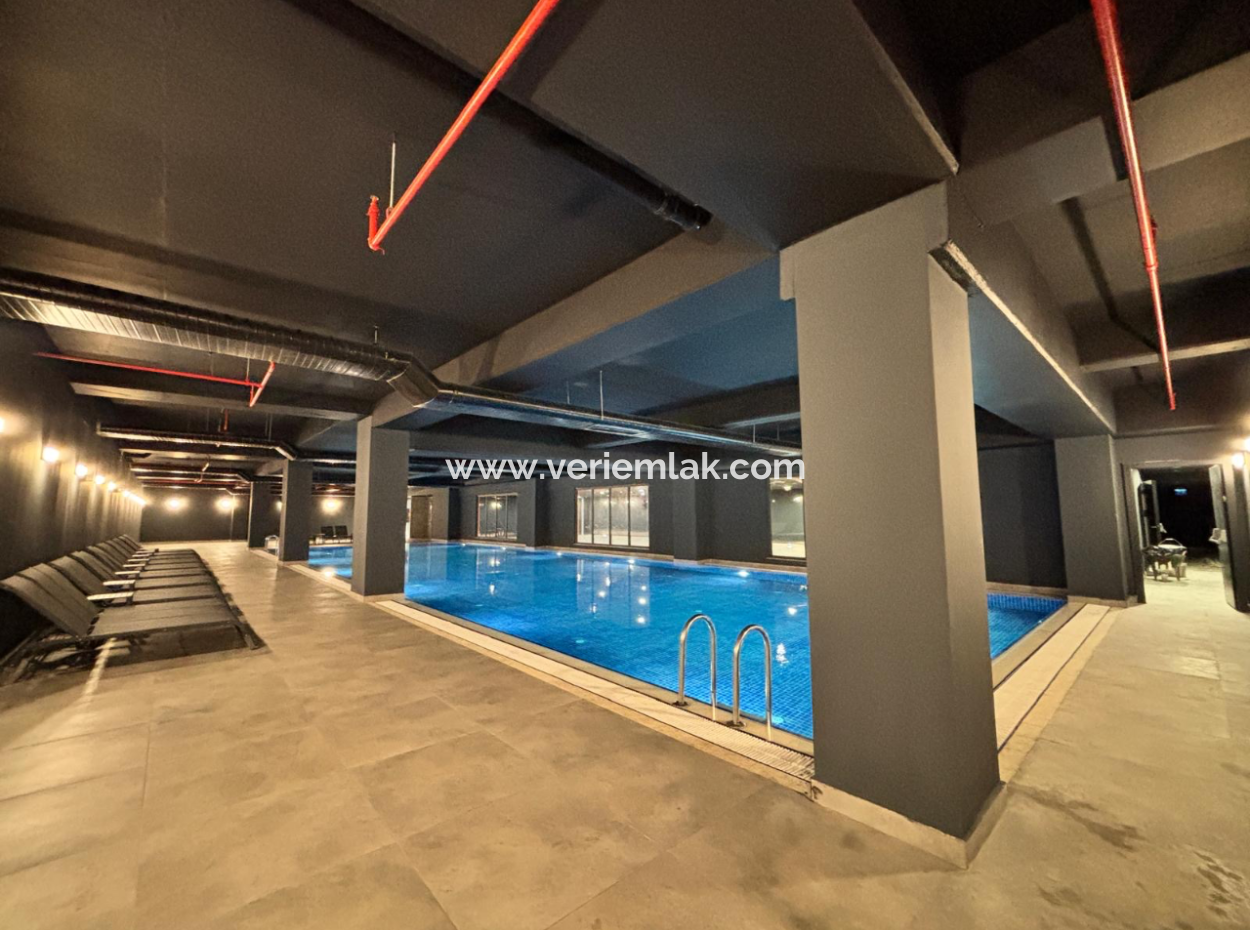 Alsancak Evora Project 19Th Floor 1 1 Zero Furnished Corner Flat For Rent!
