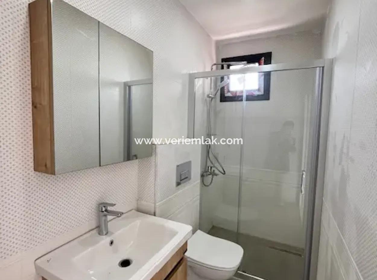 Brand New Villa With Sea View In Corner Parcel In Seferihisar Akarca