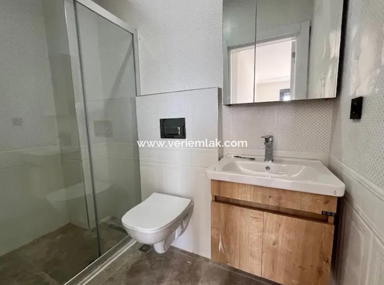 Brand New Villa With Sea View In Corner Parcel In Seferihisar Akarca