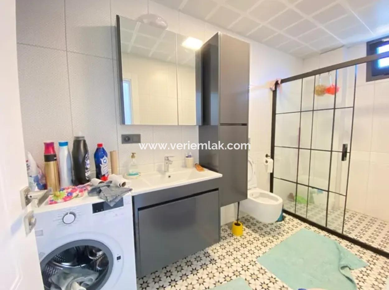 Duplex Villa For Sale In Seferihisar Akarcada 150 Meters To The Beach, 3 1 Terrace