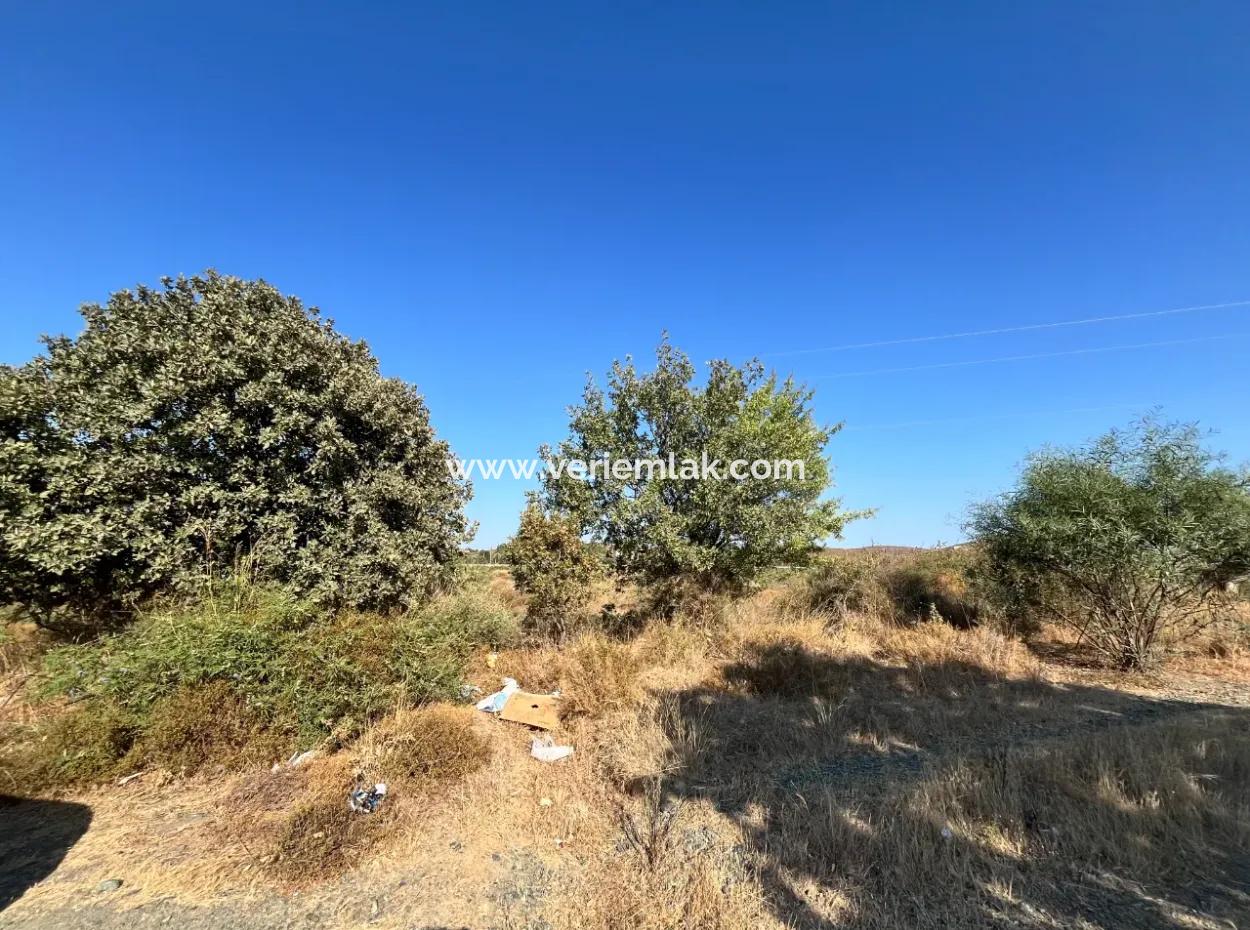 Investment Land Suitable For Twin Villa Construction In Seferihisar Akarca!