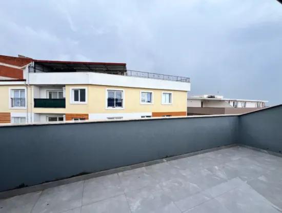 4 1 Terraced Duplex Apartment In Seferihisar Bazaar Center!