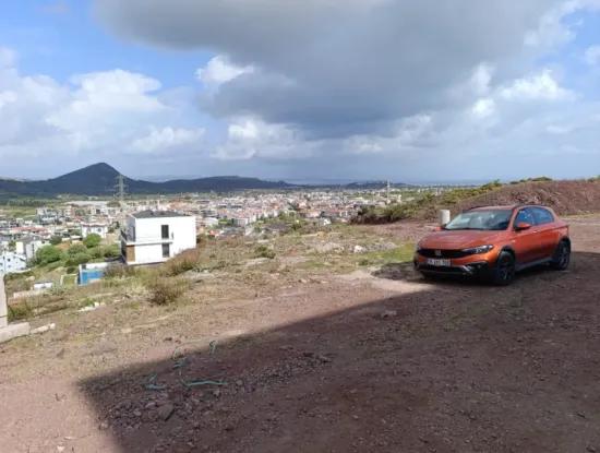 Corner Parcel, Land For Sale In Güzelbahçe Yelki With Sea And City View