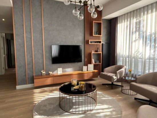 Alsancak Evora Project 2 1 15Th Floor Sea View Flat For Rent!