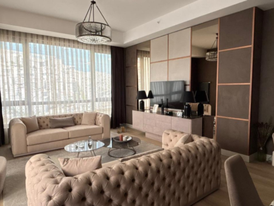 3 1 19Th Floor Sea View Flat For Rent In Alsancak Evora Project!