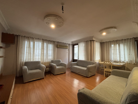 3 1 Furnished Combi Boiler 2Nd Floor Flat For Rent Near Alsancak Gazi Hospital